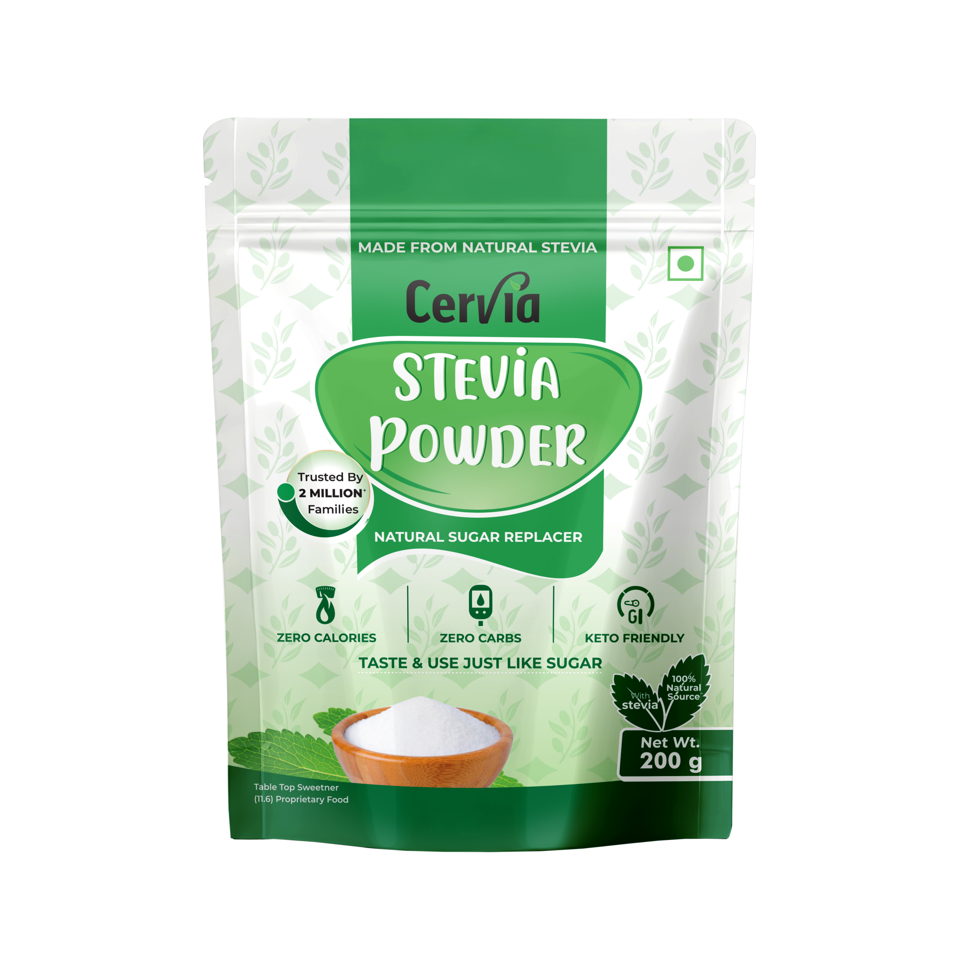 Cervia Stevia Fruit Powder 200gm